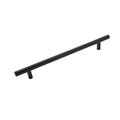 Belwith Products Belwith BWHH075597 MB 192 mm Cabinet Bar Pull; Matte Black BWHH075597 MB
